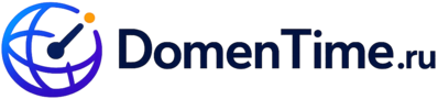 DomenTime.ru логотип сервиса мониторинга доменов
